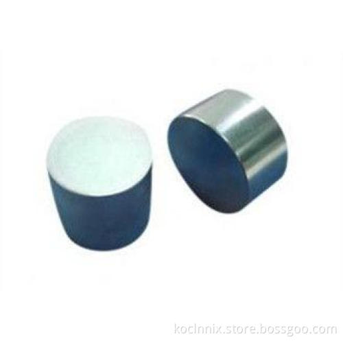 High Temp Cylinder Nd2Fe14B Rare Earth Magnet with NiCuNi c
